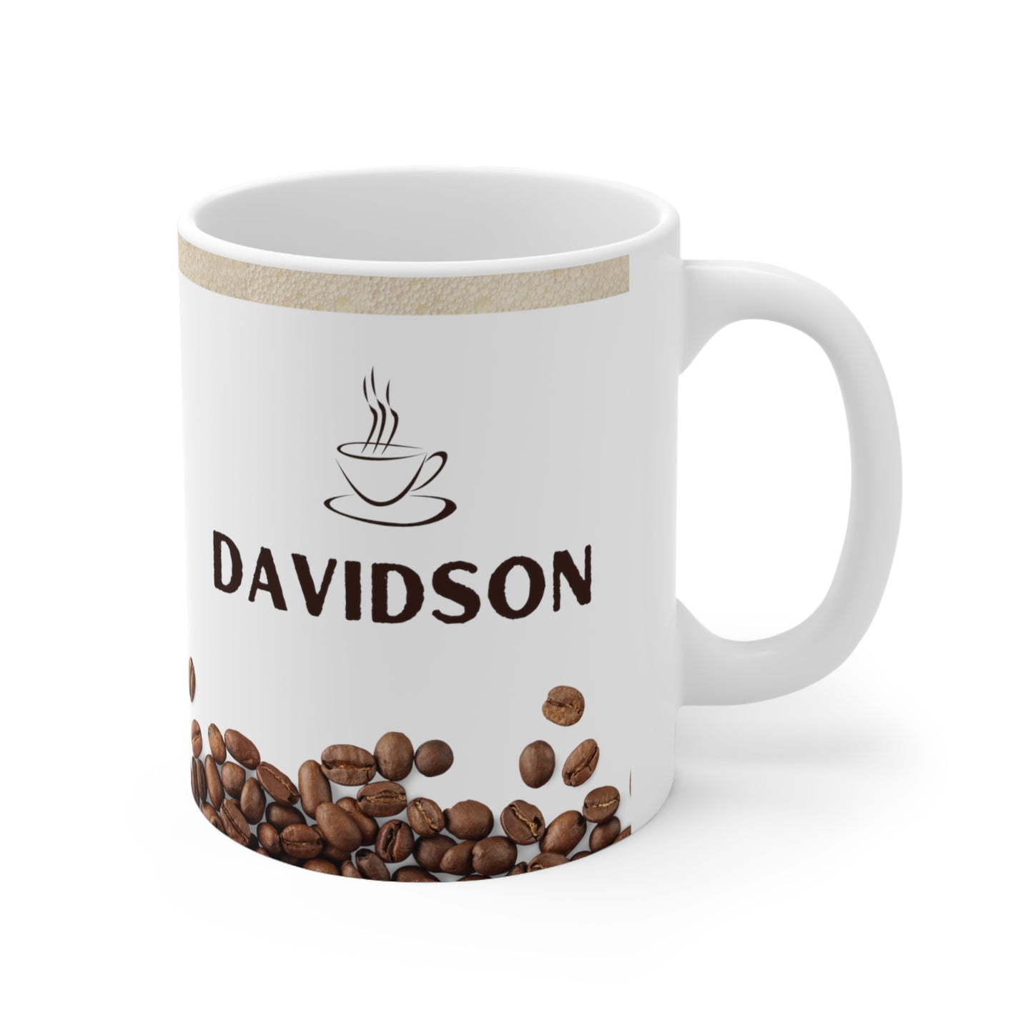 Davidson Name Coffee Mug 11oz W