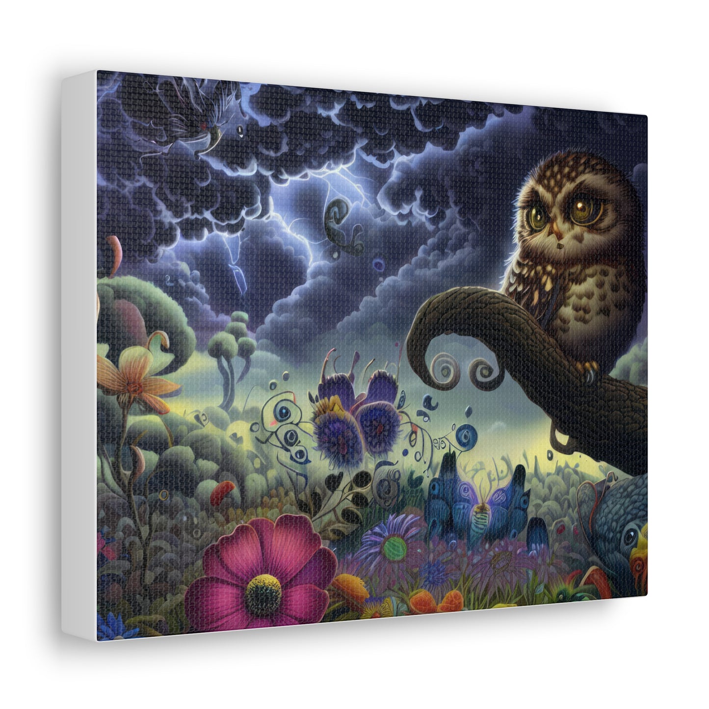 Adonis Owl - Canvas Wall Art