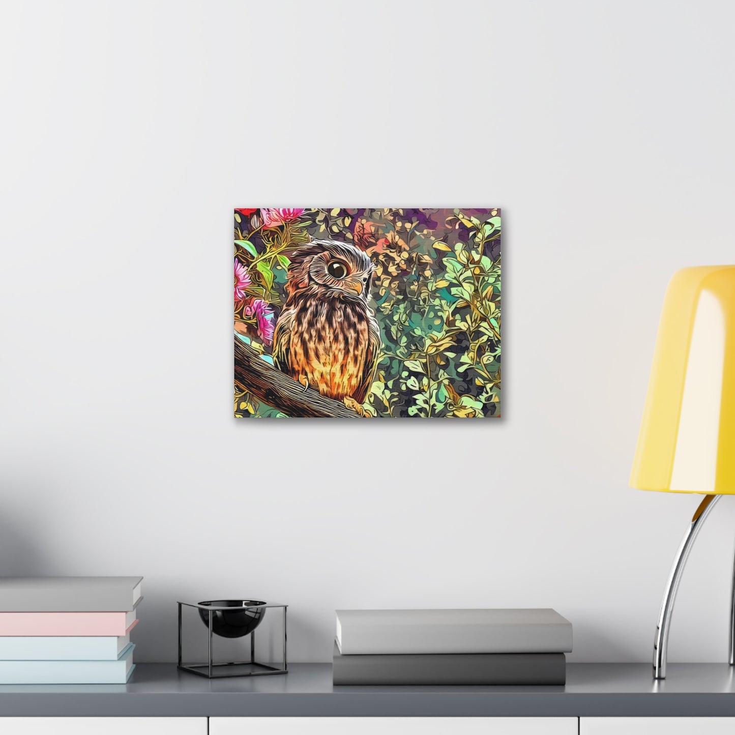 Idaho Owl - Canvas Wall Art