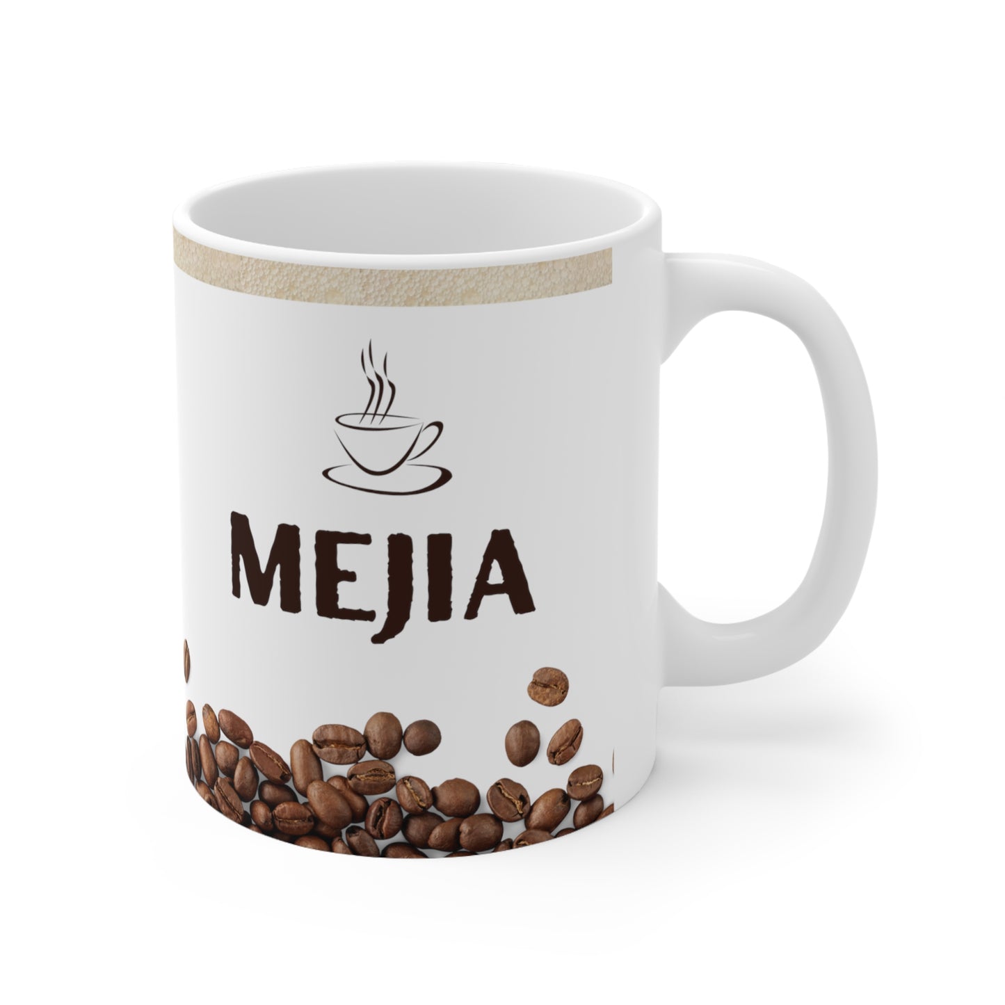 Mejia Name Coffee Mug 11oz W