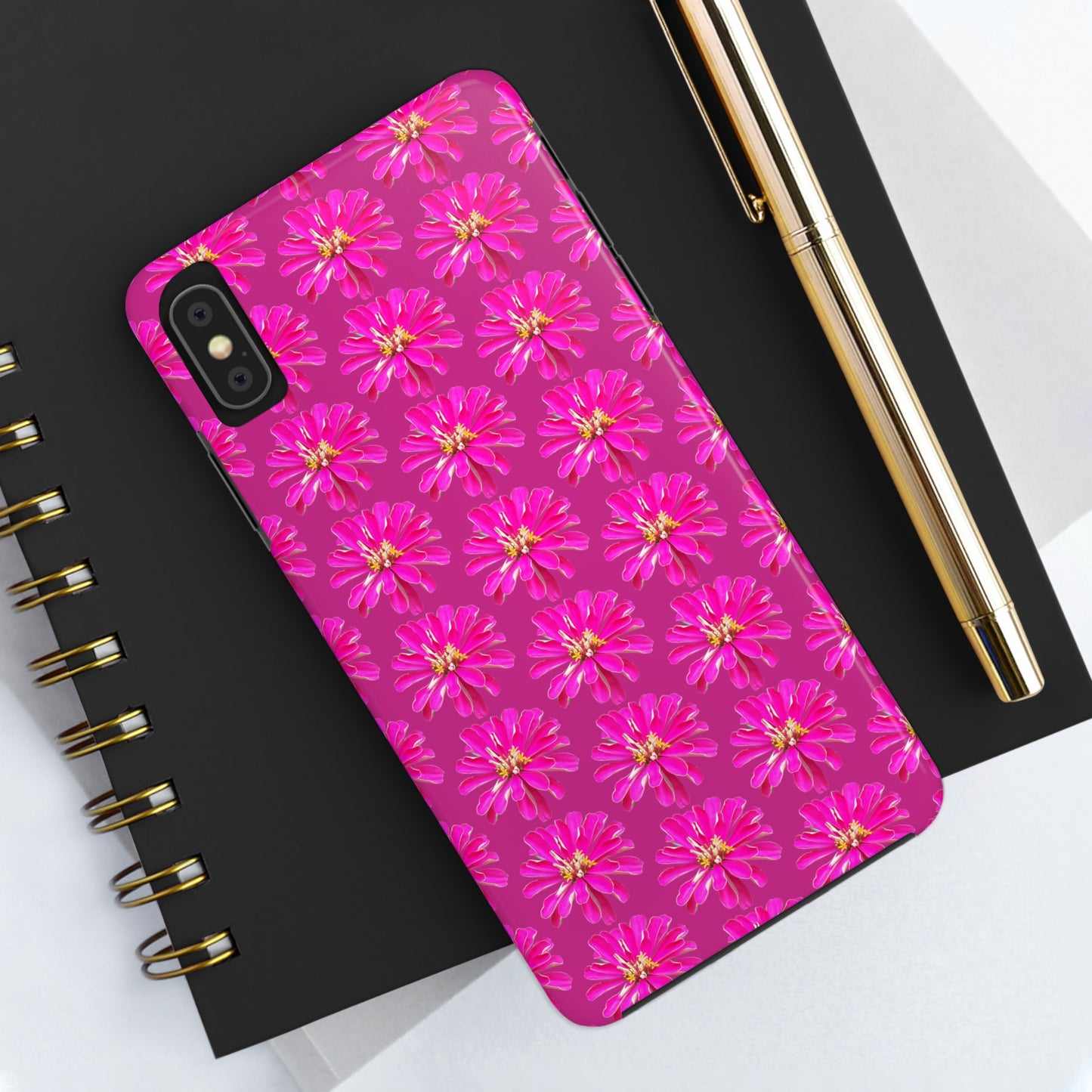 Pink Zinnia PinkTough Phone Case