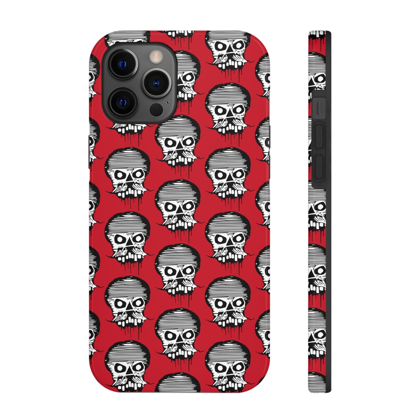 Skull Red Tough Phone Case