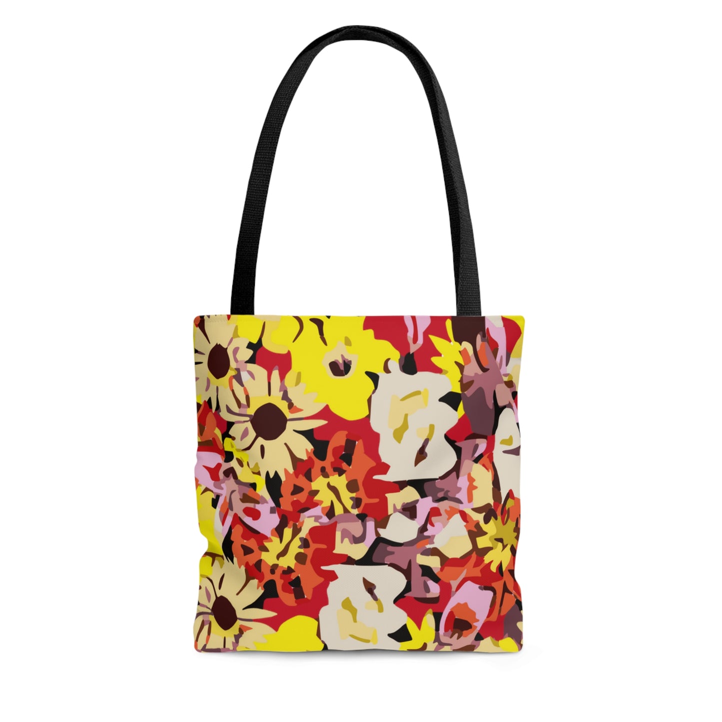 Floral Fusion Tote Bag