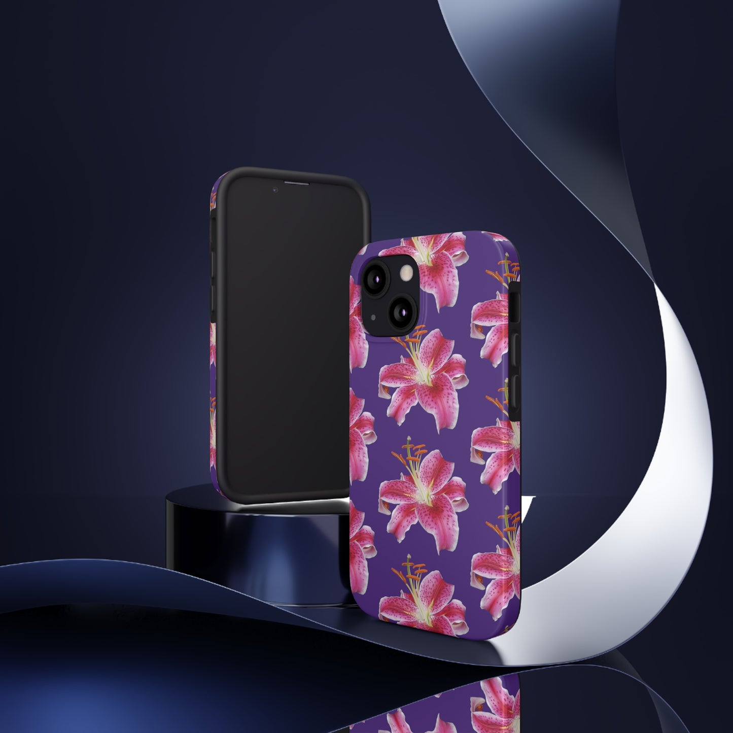 Stargazer Lily Purple Tough Phone Case