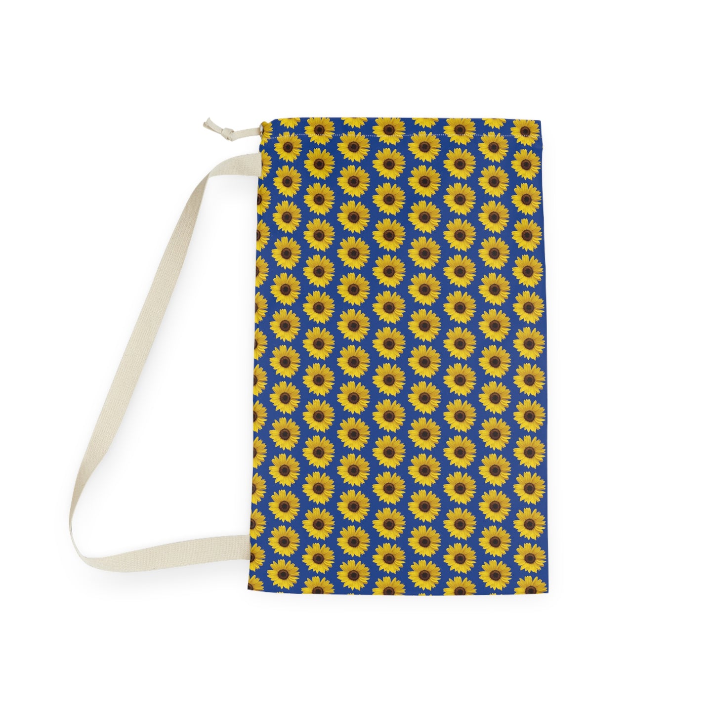 Sunflower Blue Laundry Bag