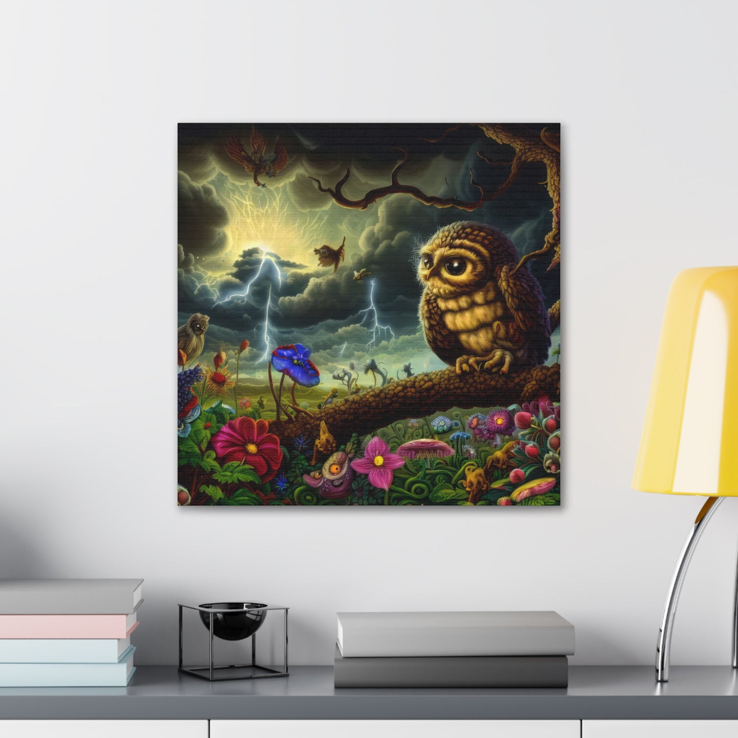 Vermont Owl - Canvas Wall Art