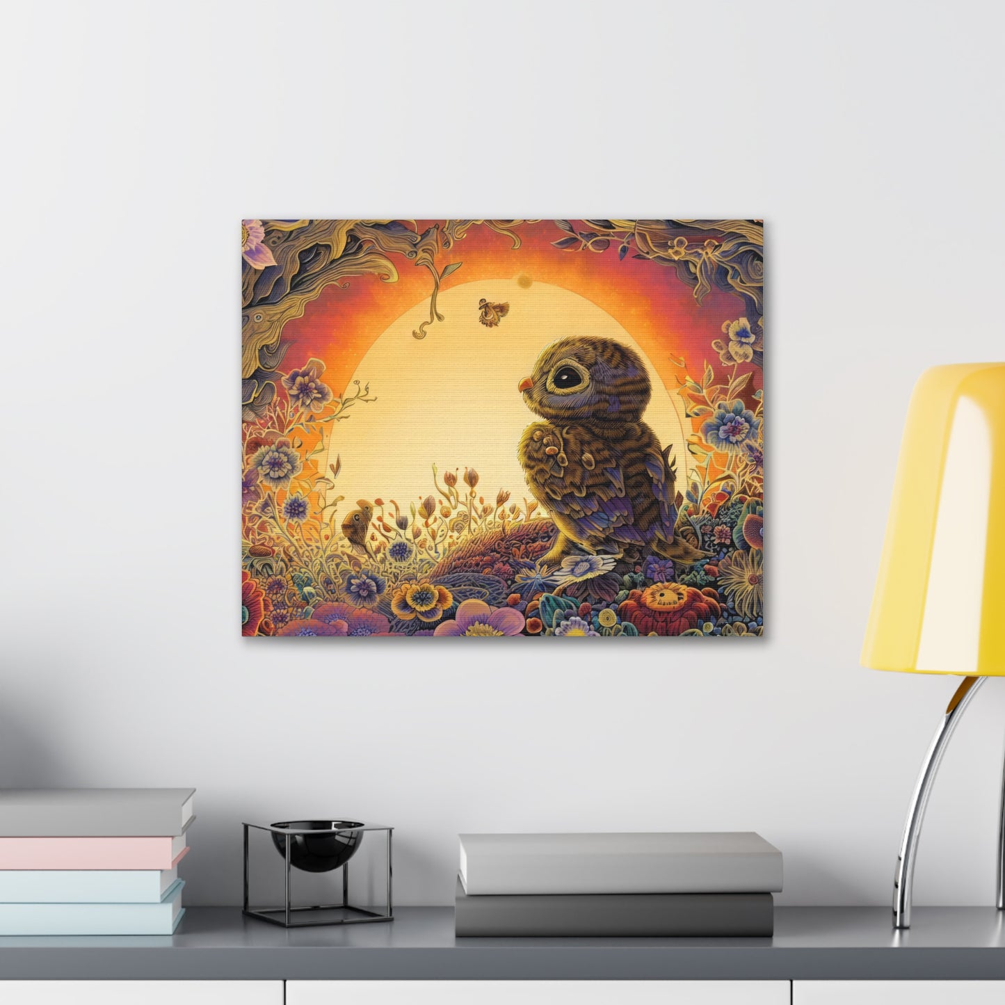 New York Owl - Canvas Wall Art