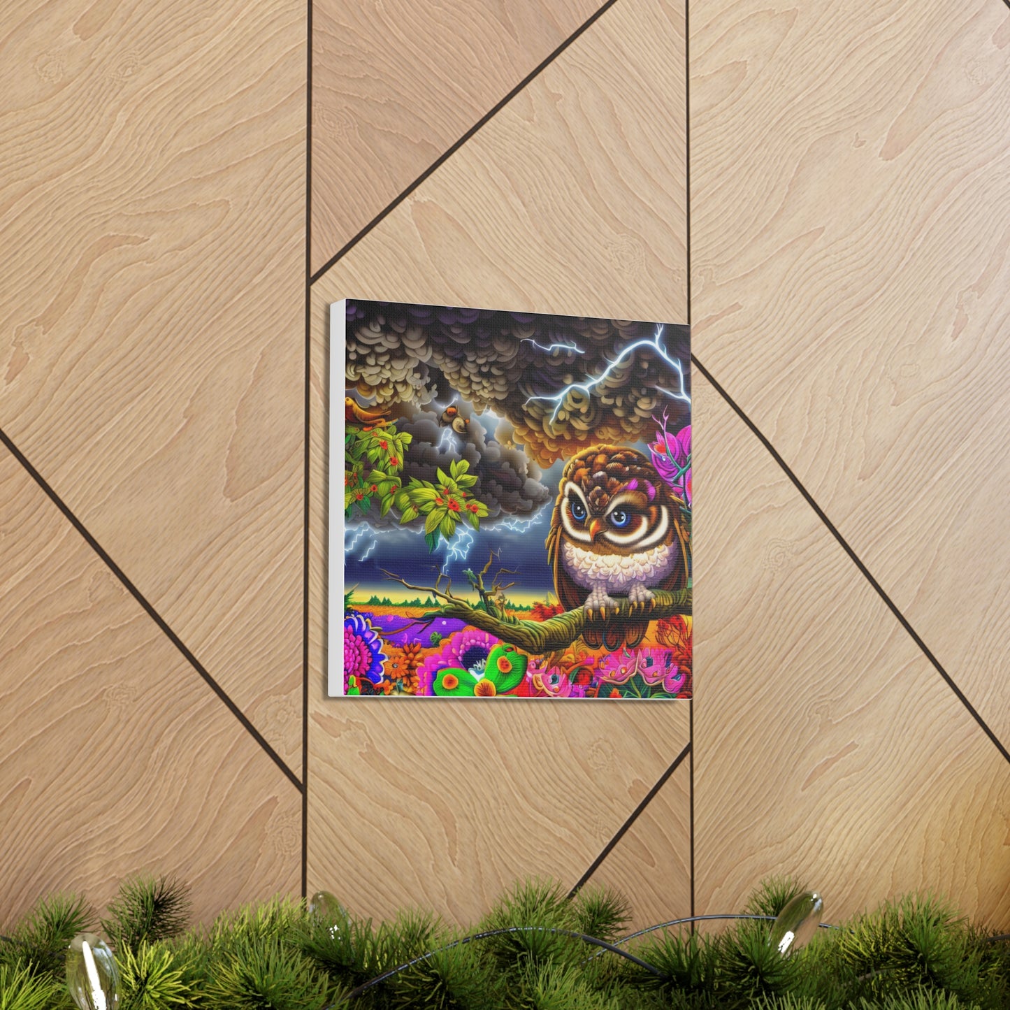 Louisiana Owl - Canvas Wall Art