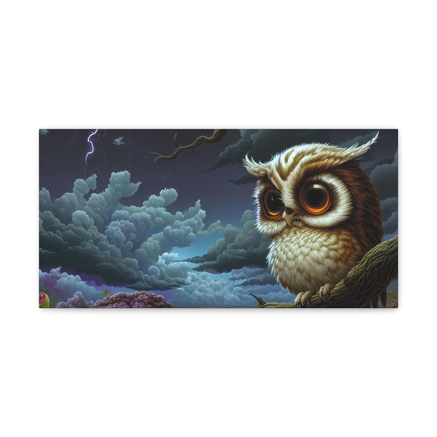 Iowa Owl  - Canvas Wall Art