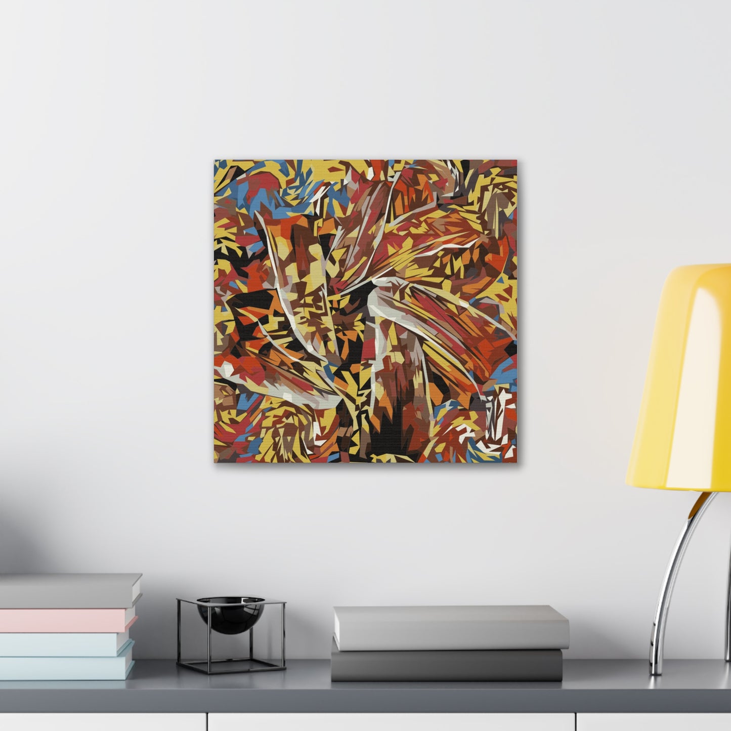 Abstract Floral Fiesta Canvas Gallery Wraps