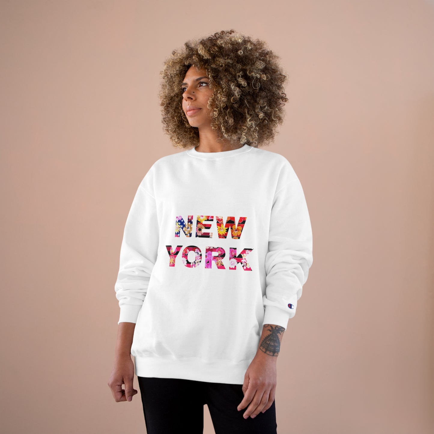 New York Floral Champion Sweatshirt