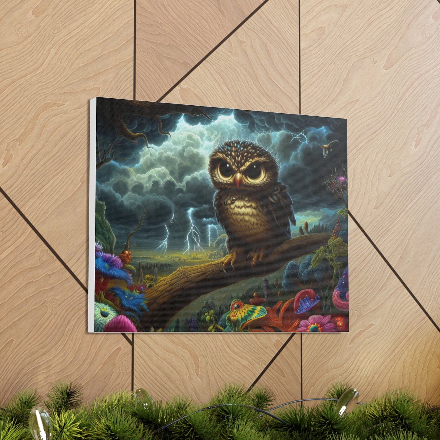 Arkansas Owl - Canvas Wall Art