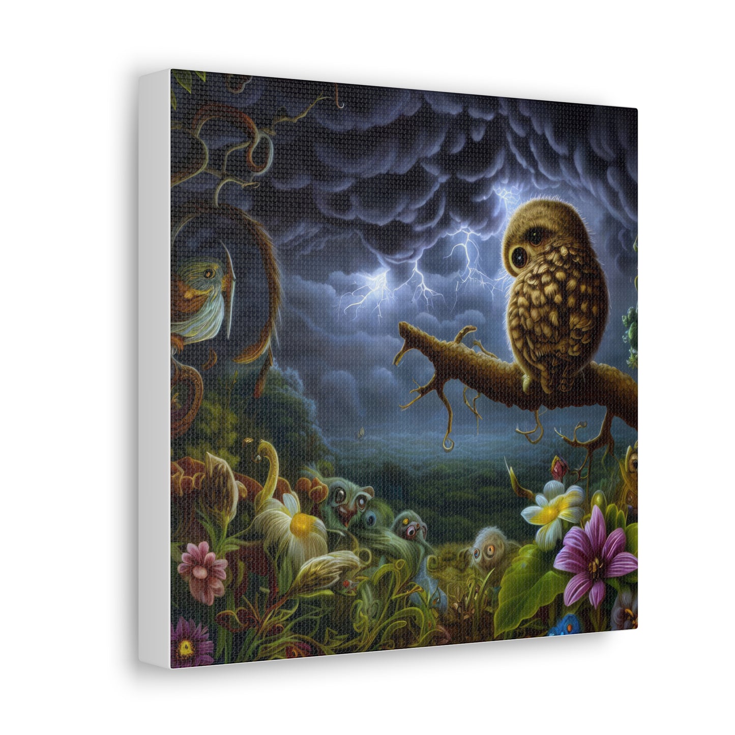 Mississippi Owl - Canvas Wall Art