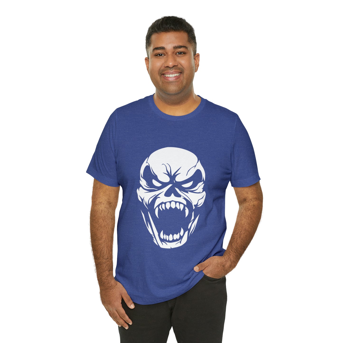 Wild Skull  Unisex Jersey Short Sleeve Tee