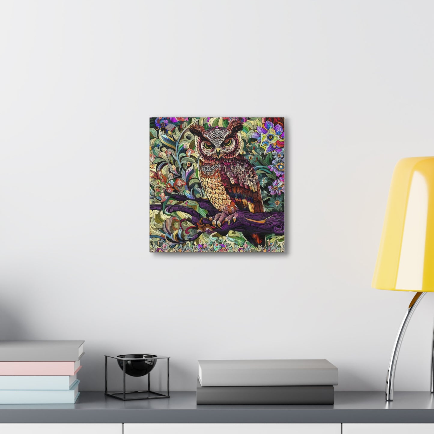 Montana Owl - Canvas Wall Art