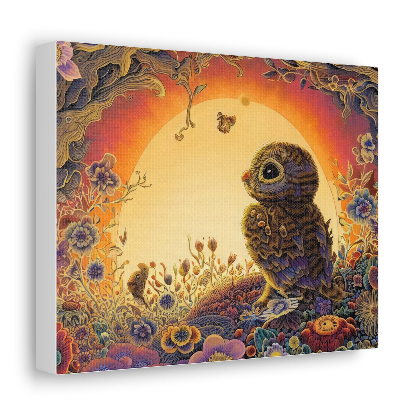 New York Owl - Canvas Wall Art