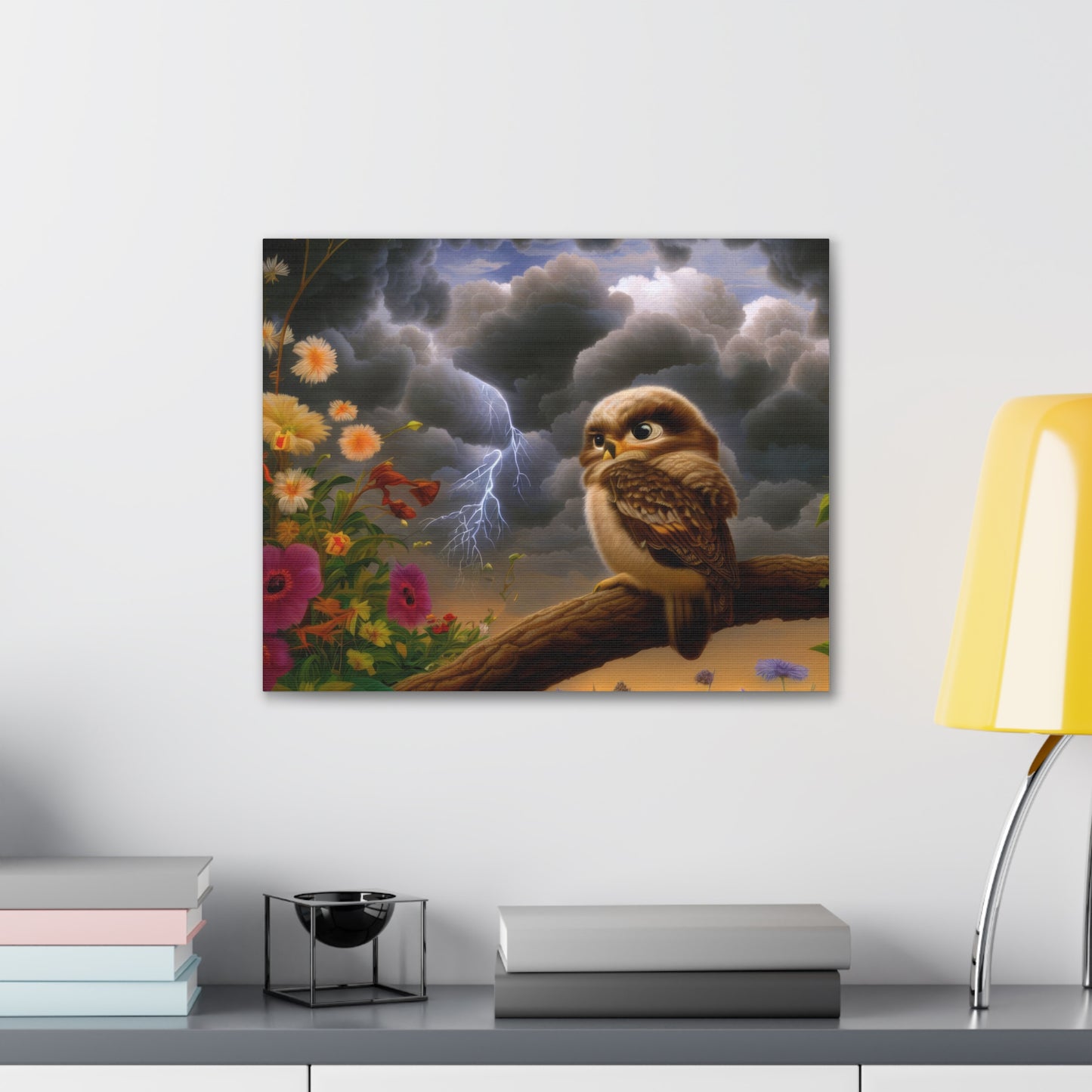 Maryland Owl - Canvas Wall Art