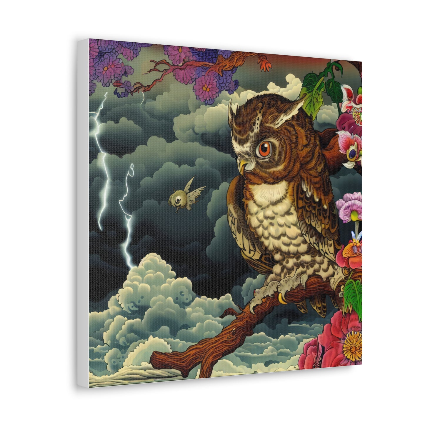 South Carolina Owl - Canvas Wall Art