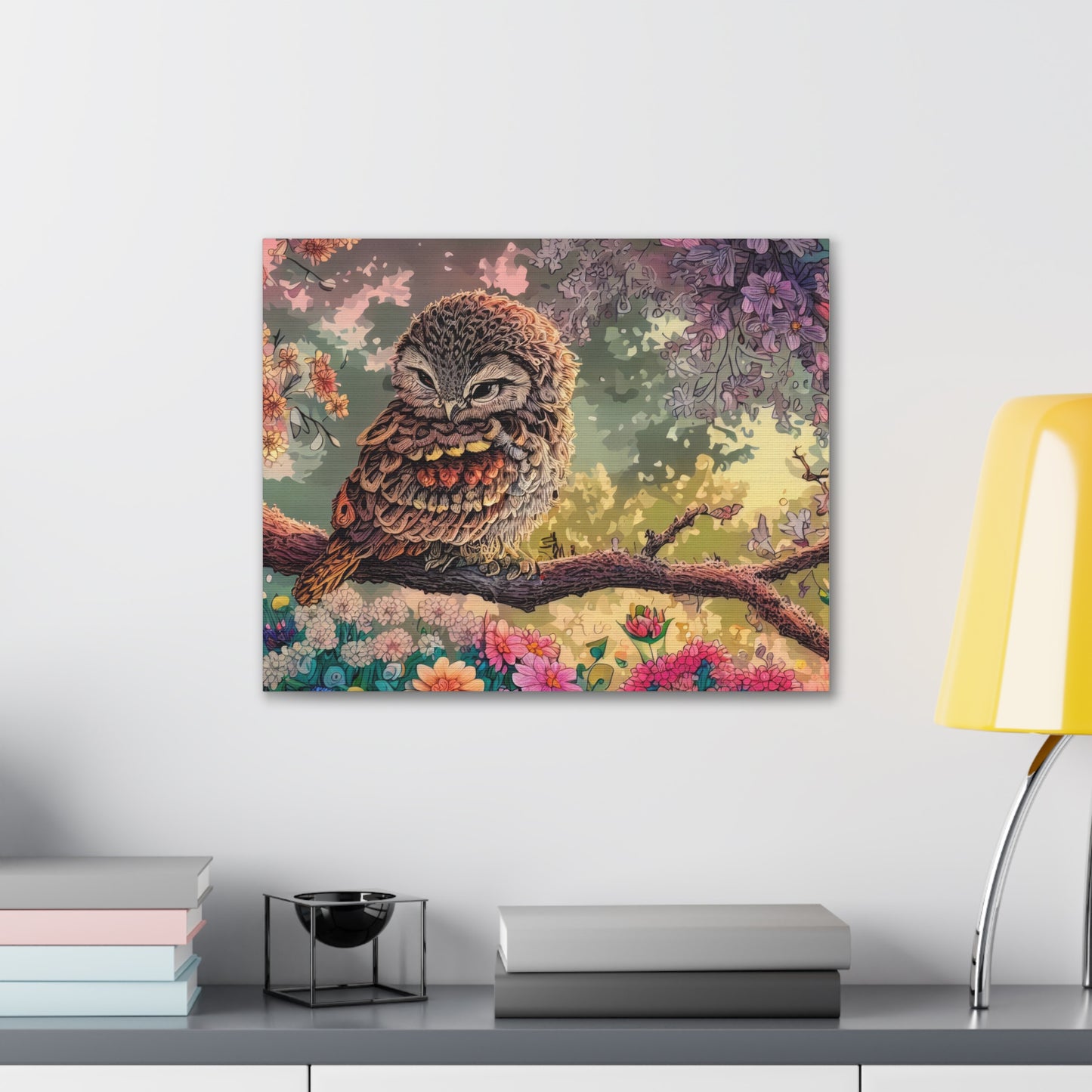 Oregon Owl - Canvas Wall Art