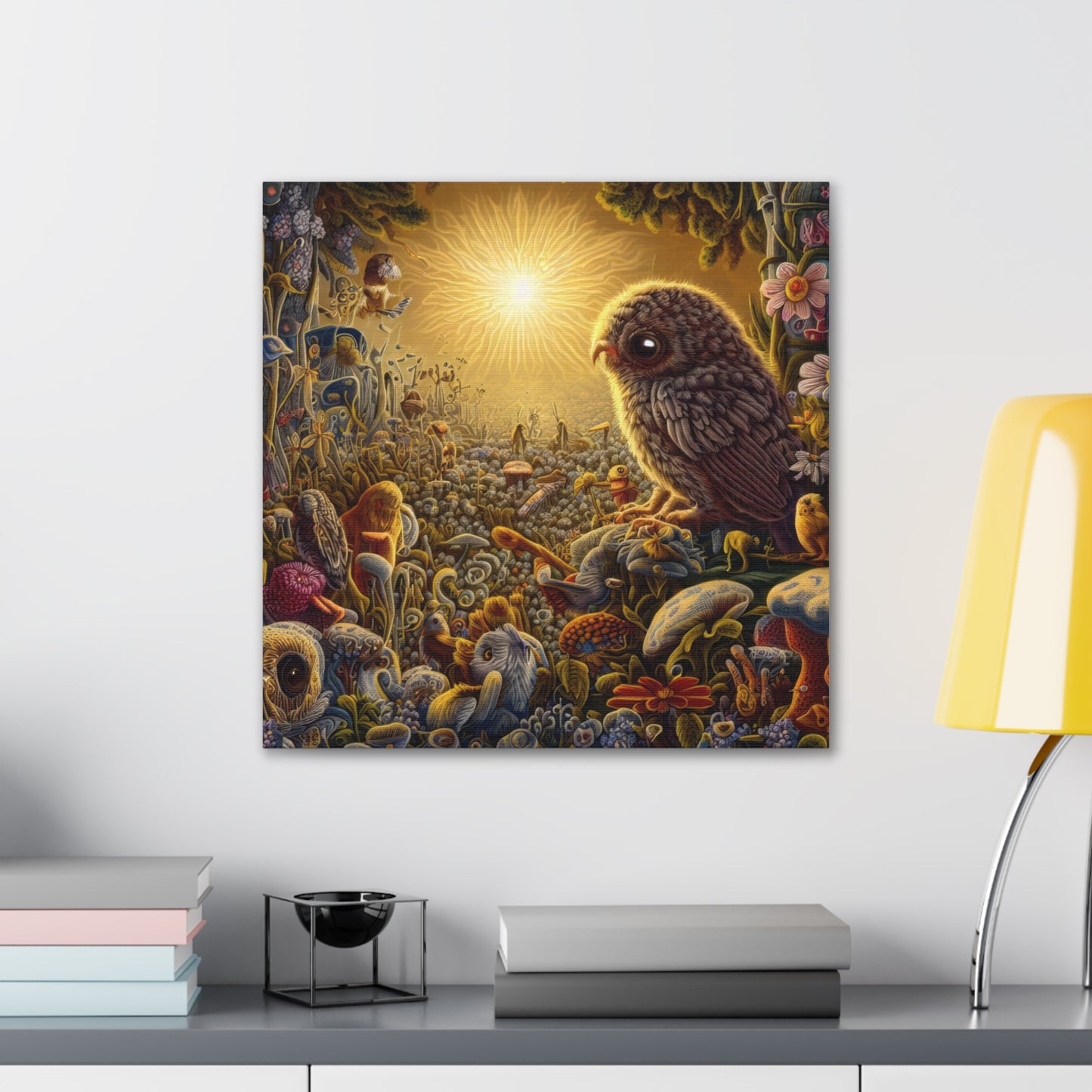 Virginia Owl - Canvas Wall Art