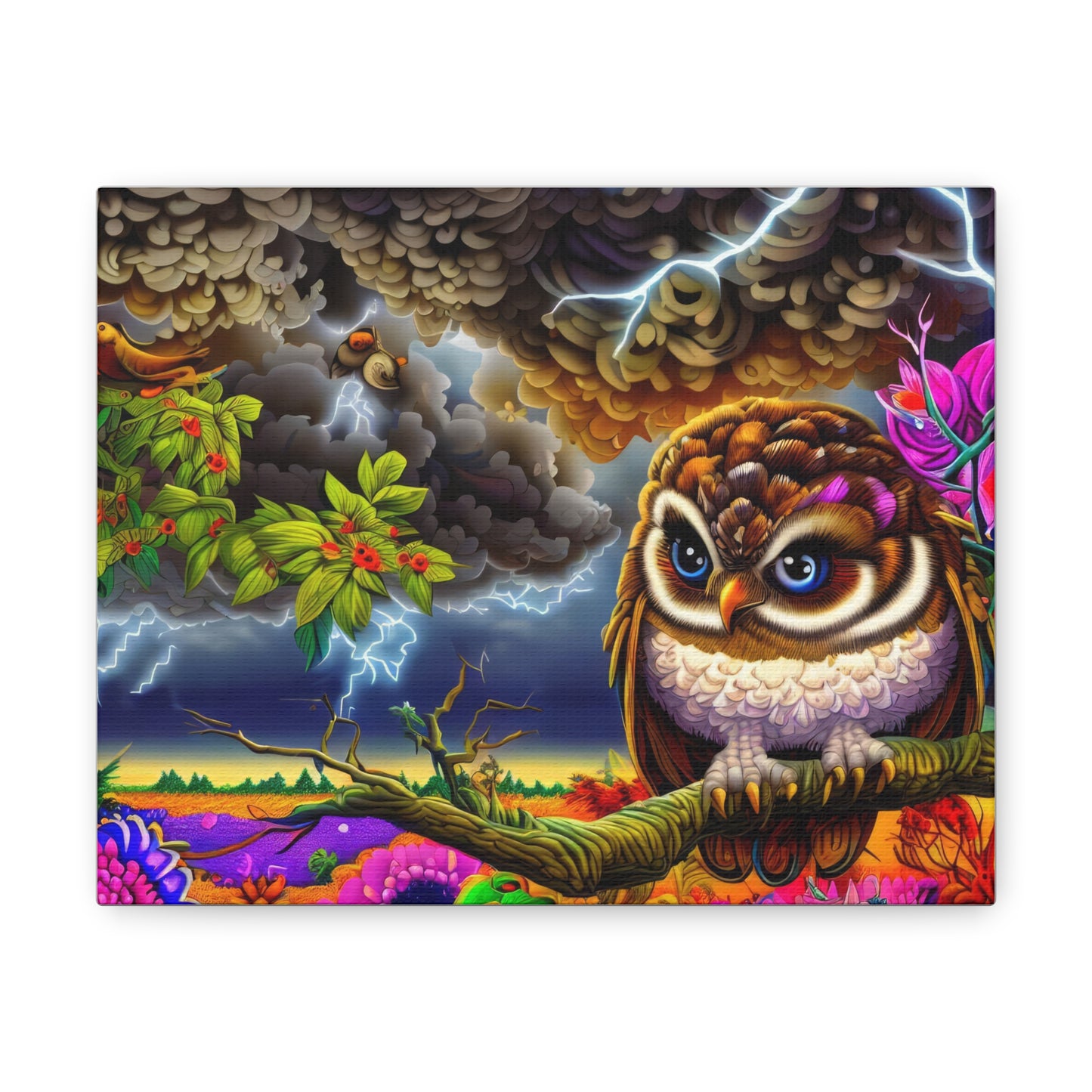 Louisiana Owl - Canvas Wall Art