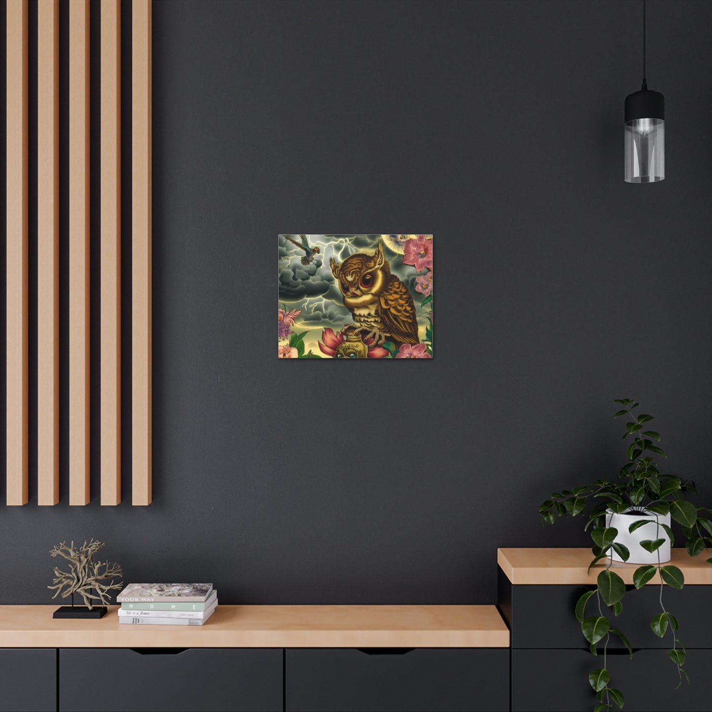 Indiana Owl - Canvas Wall Art