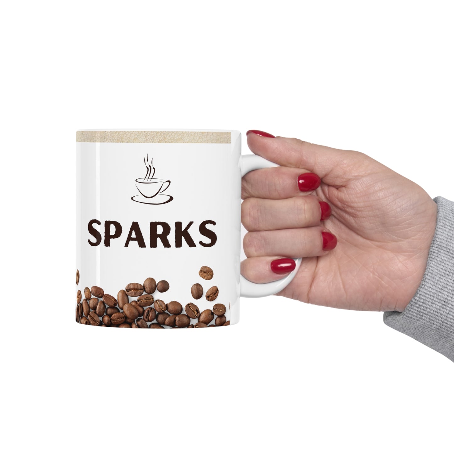 Sparks Name Coffee Mug 11oz W