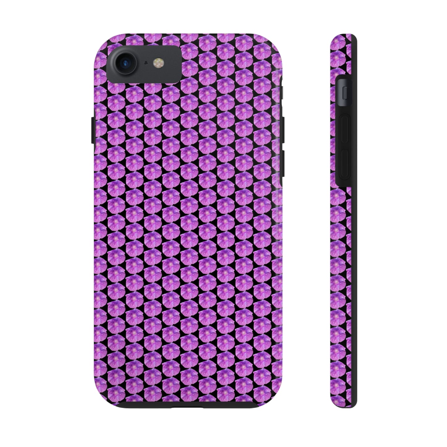 Purple Morning Glory Tough Phone Case