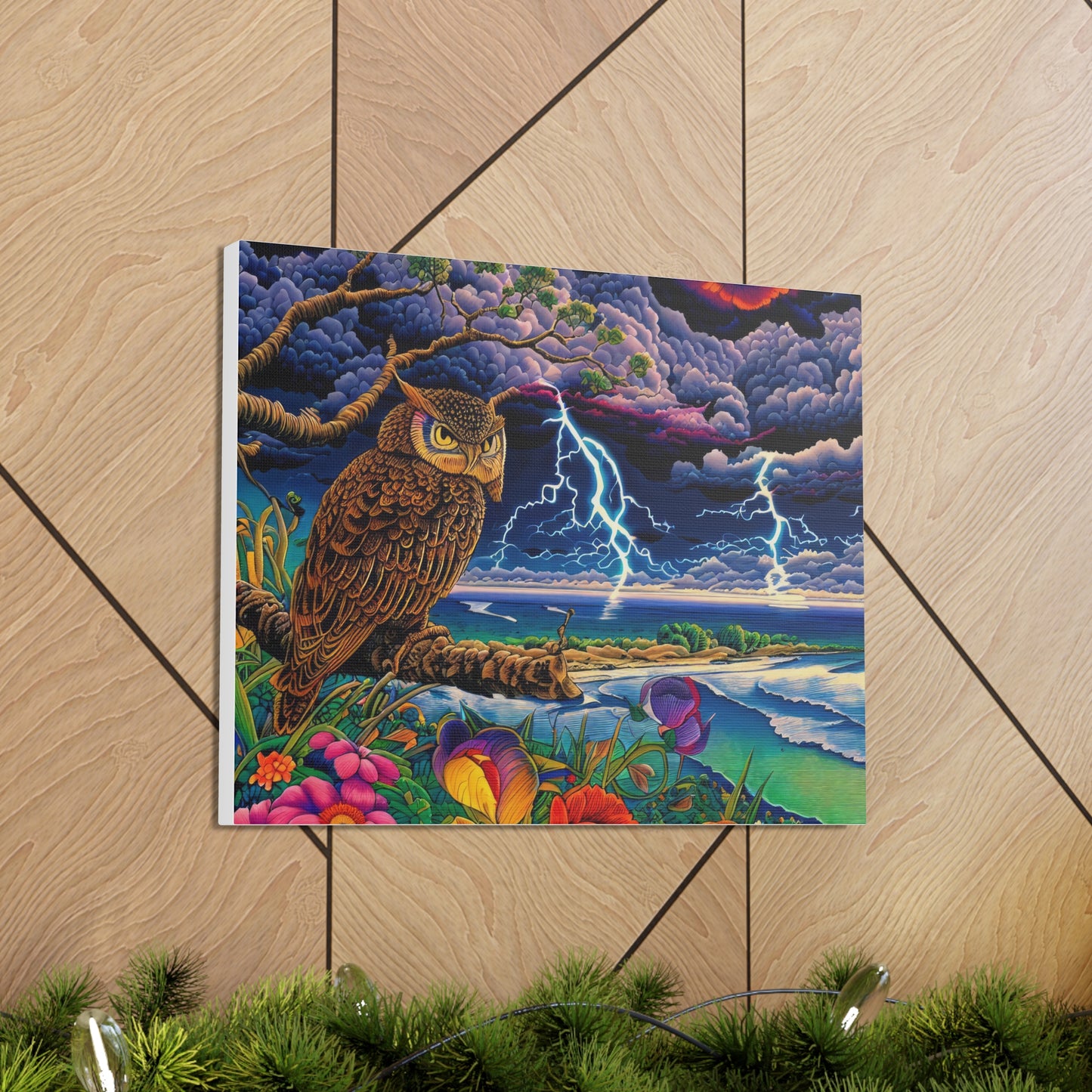 Minnesota Owl - Canvas Wall Art