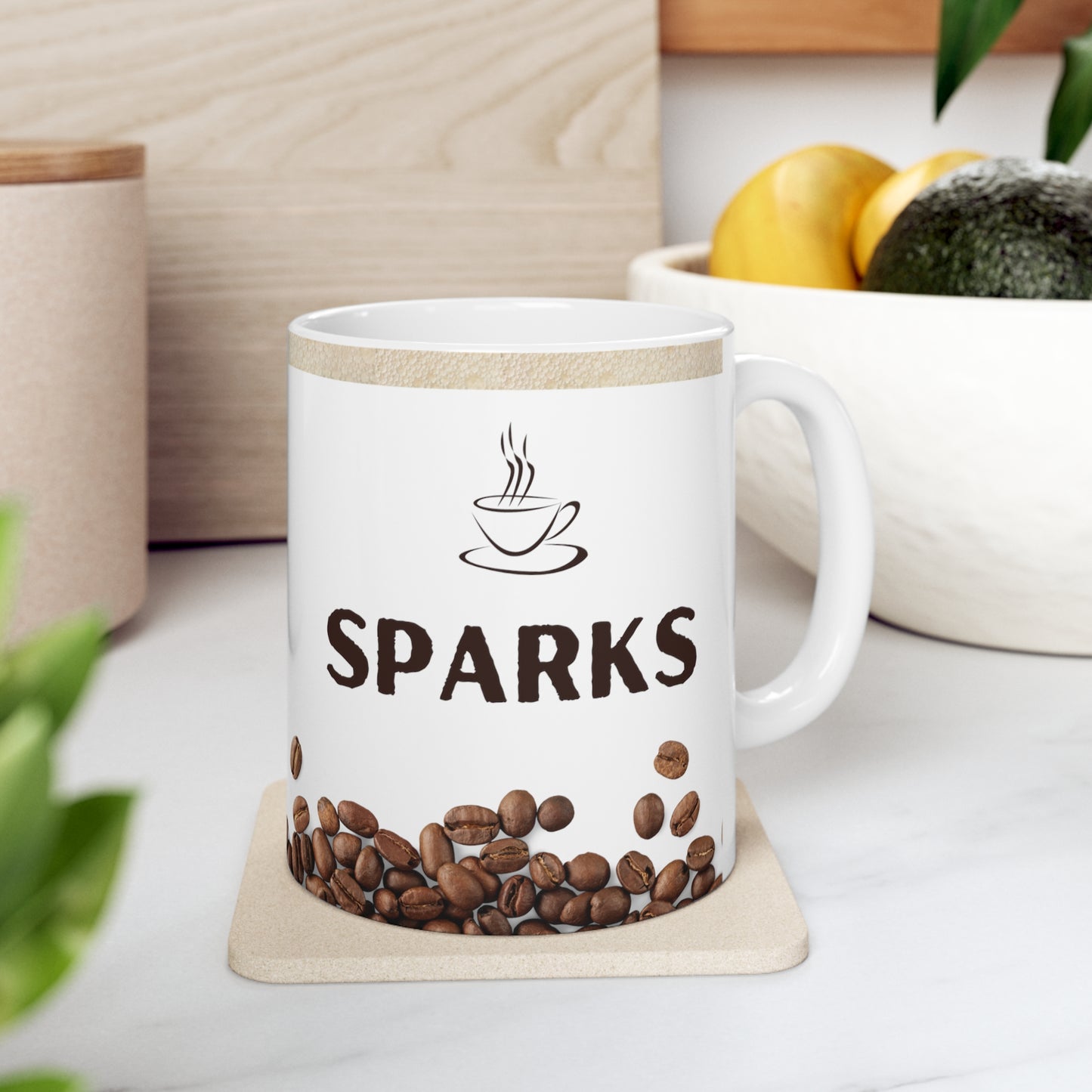 Sparks Name Coffee Mug 11oz W