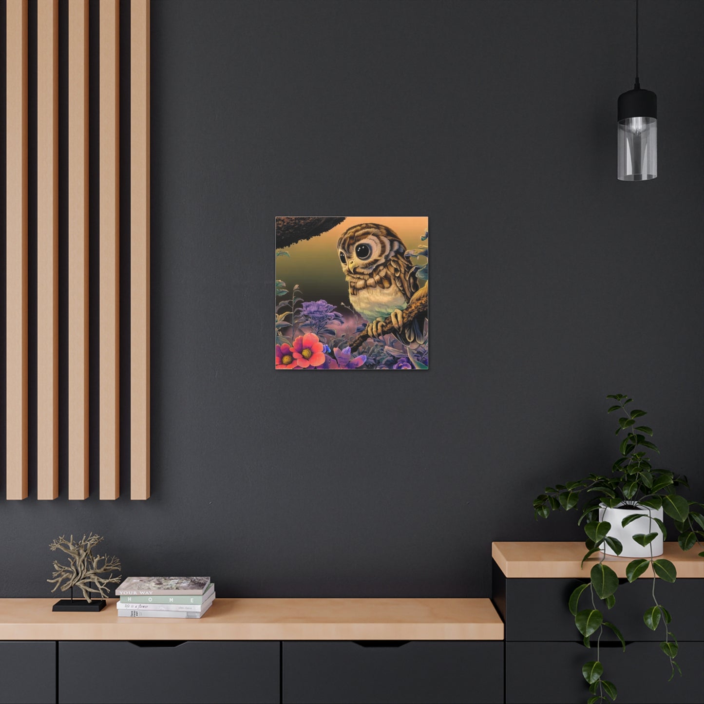 Connecticut Owl - Canvas Wall Art