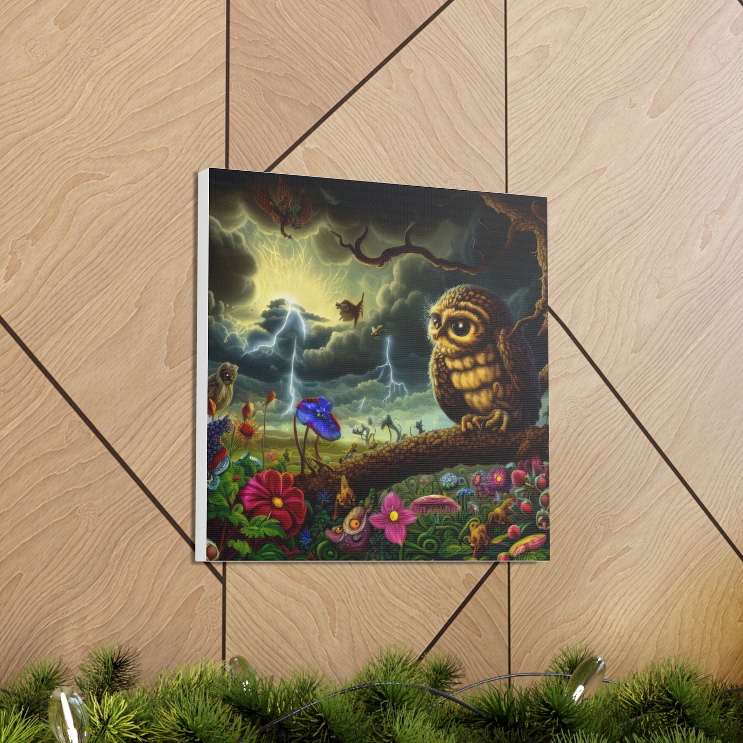 Vermont Owl - Canvas Wall Art