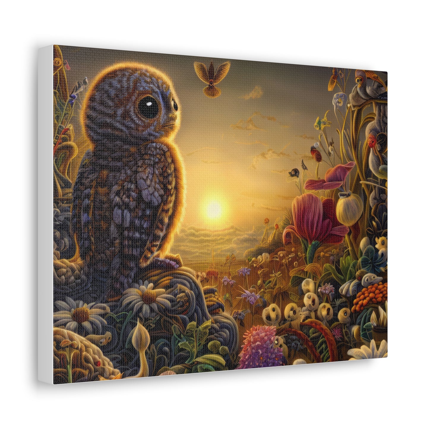 Ajax Owl - Canvas Wall Art