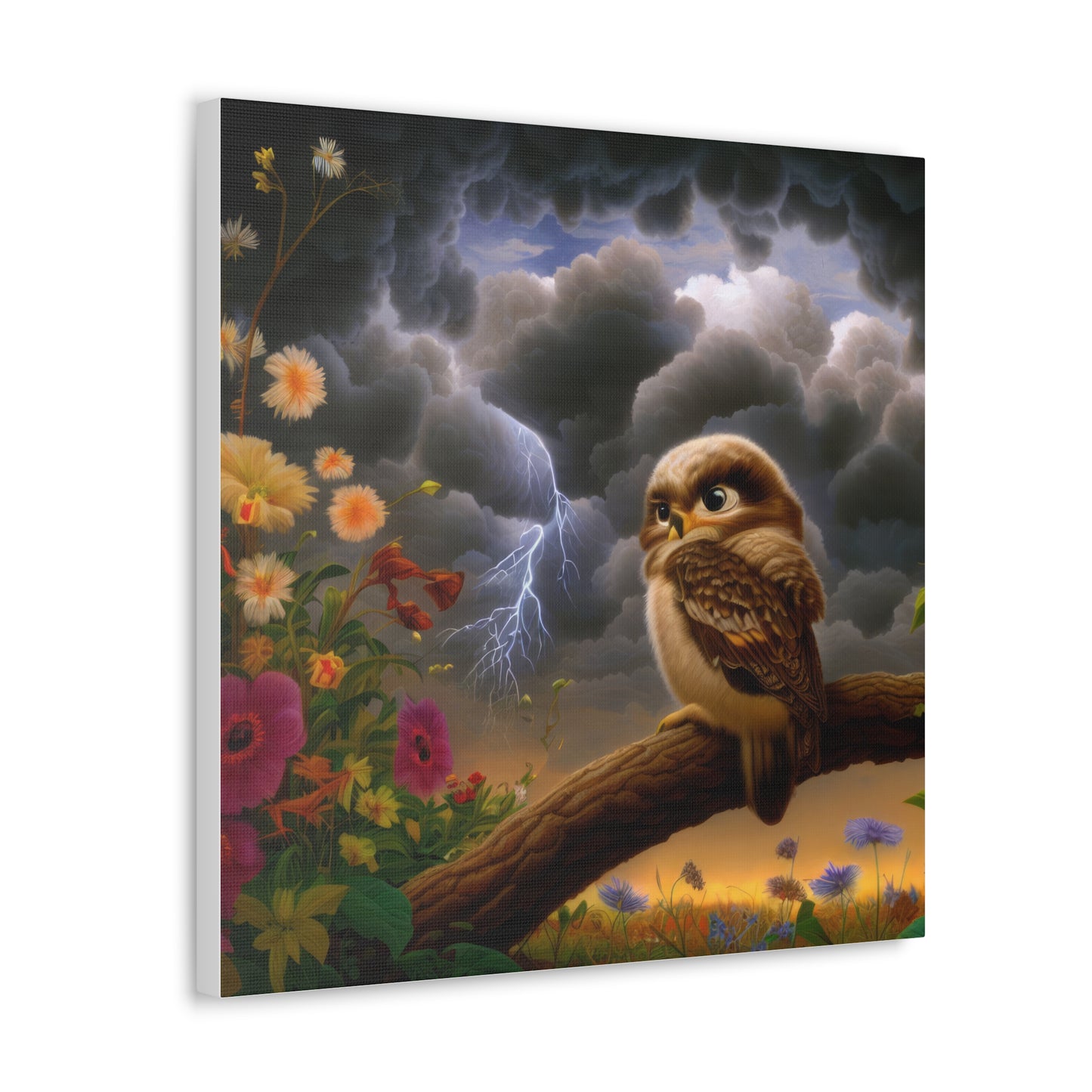 Maryland Owl - Canvas Wall Art