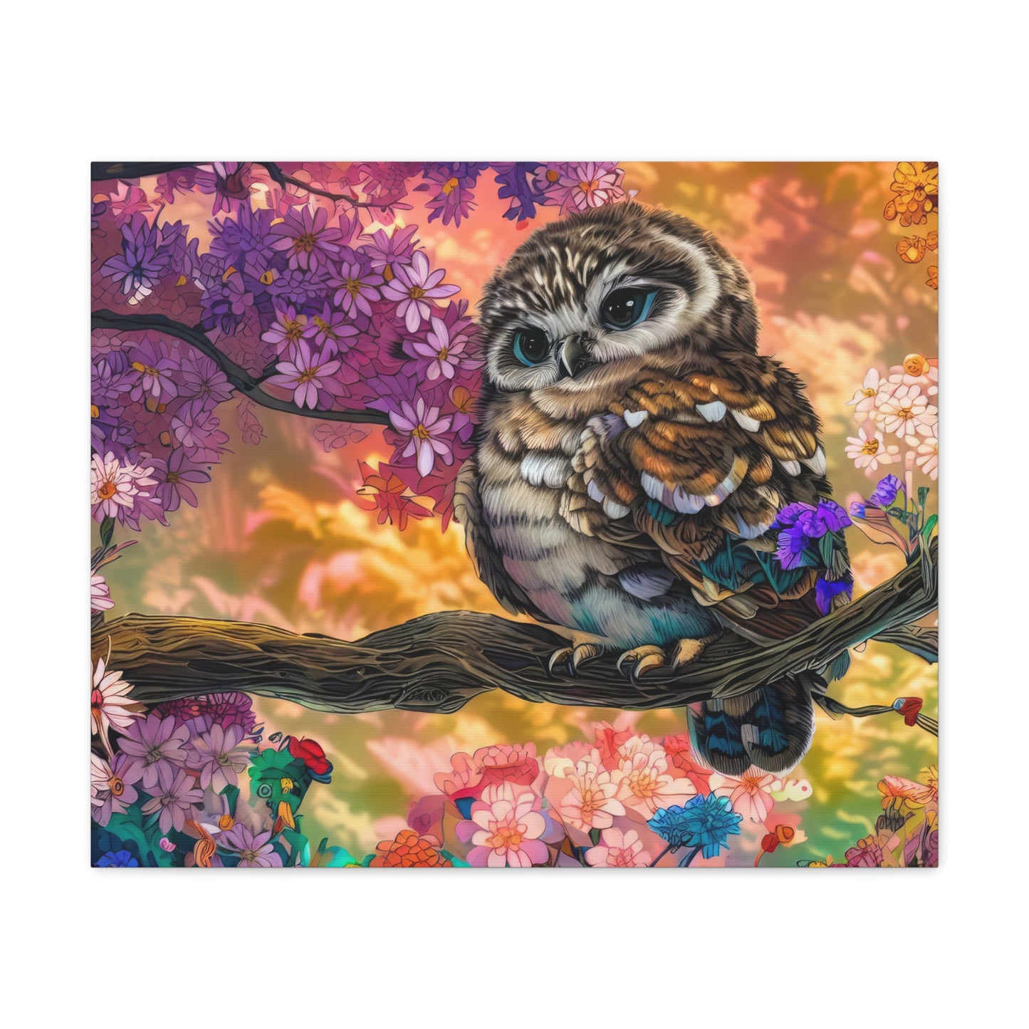 California Owl  - Canvas Wall Art