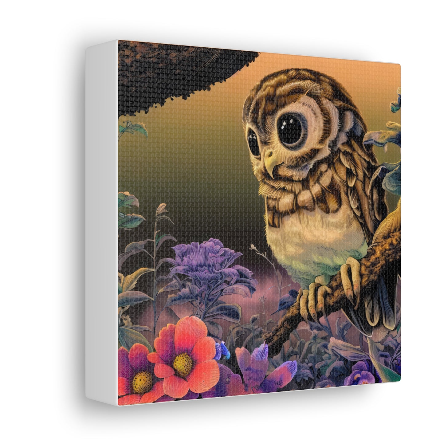 Connecticut Owl - Canvas Wall Art