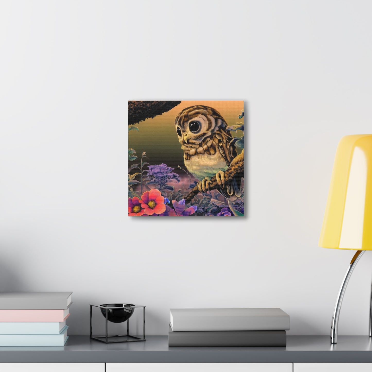 Connecticut Owl - Canvas Wall Art