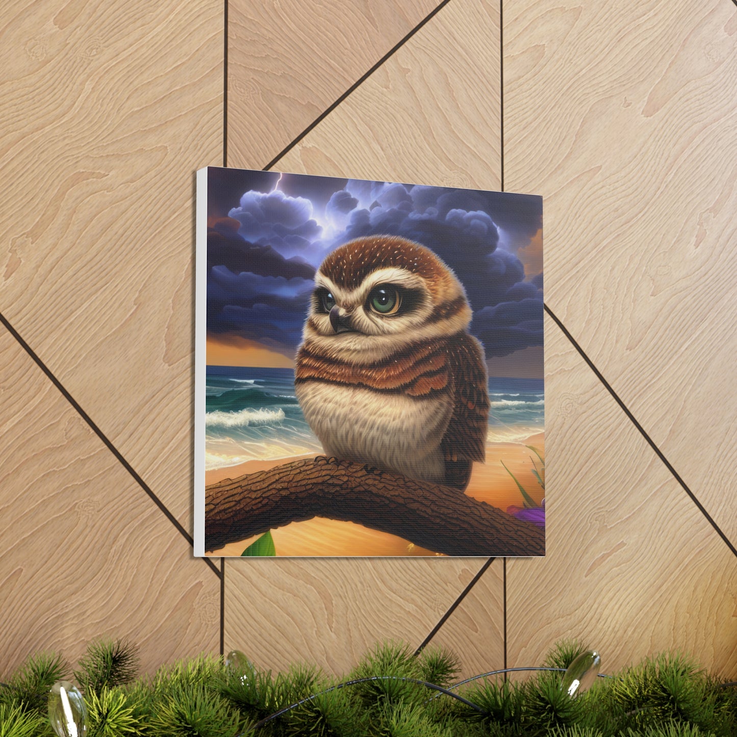 Florida Owl  - Canvas Wall Art