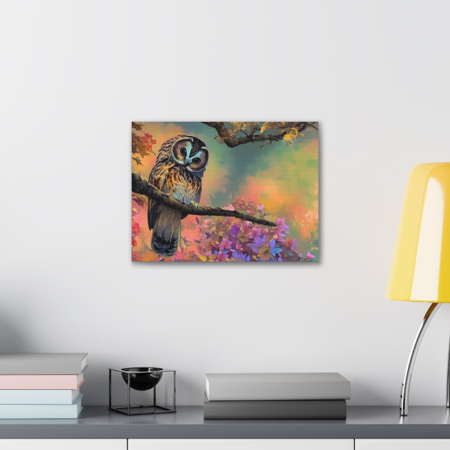 Kansas Owl - Canvas Wall Art