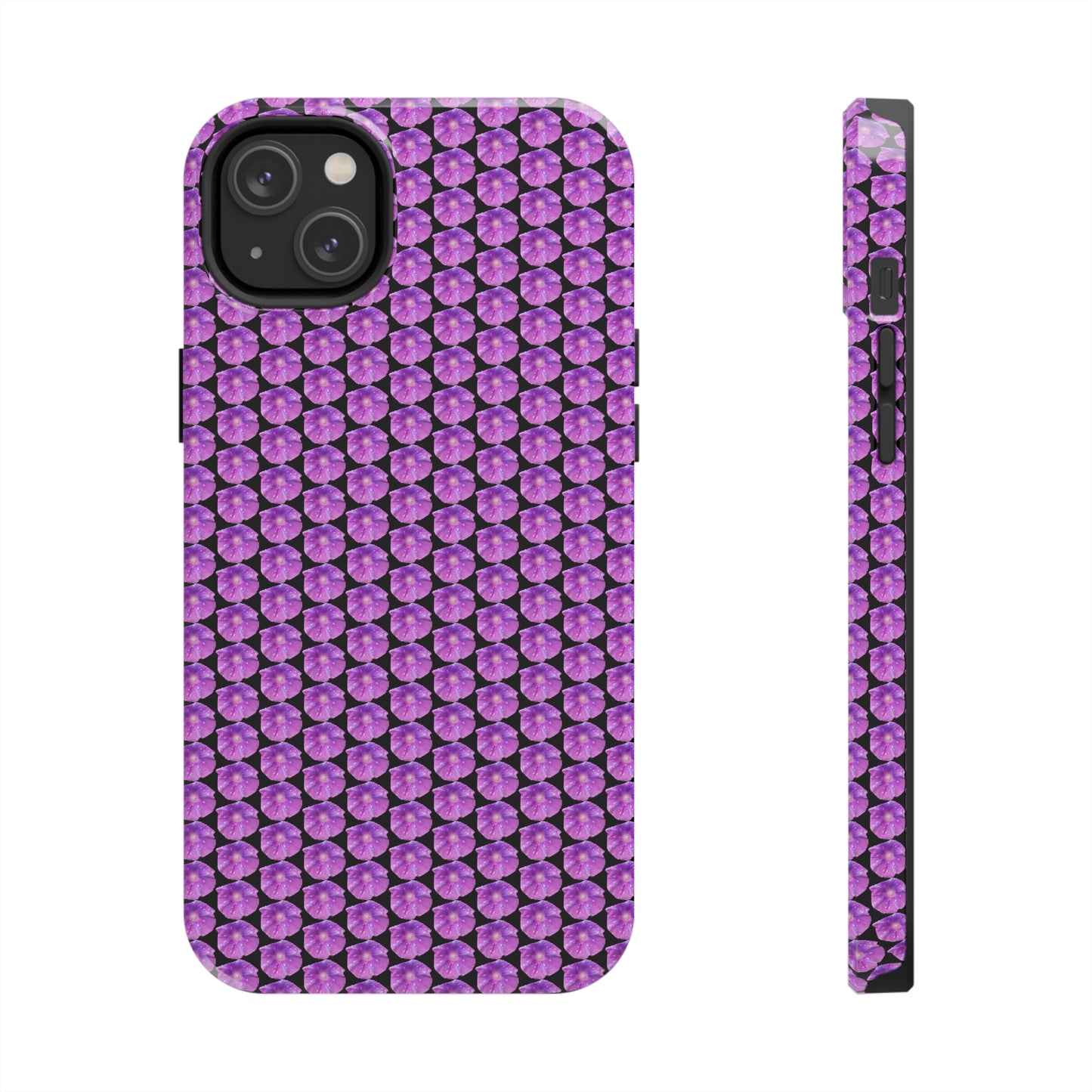 Purple Morning Glory Tough Phone Case