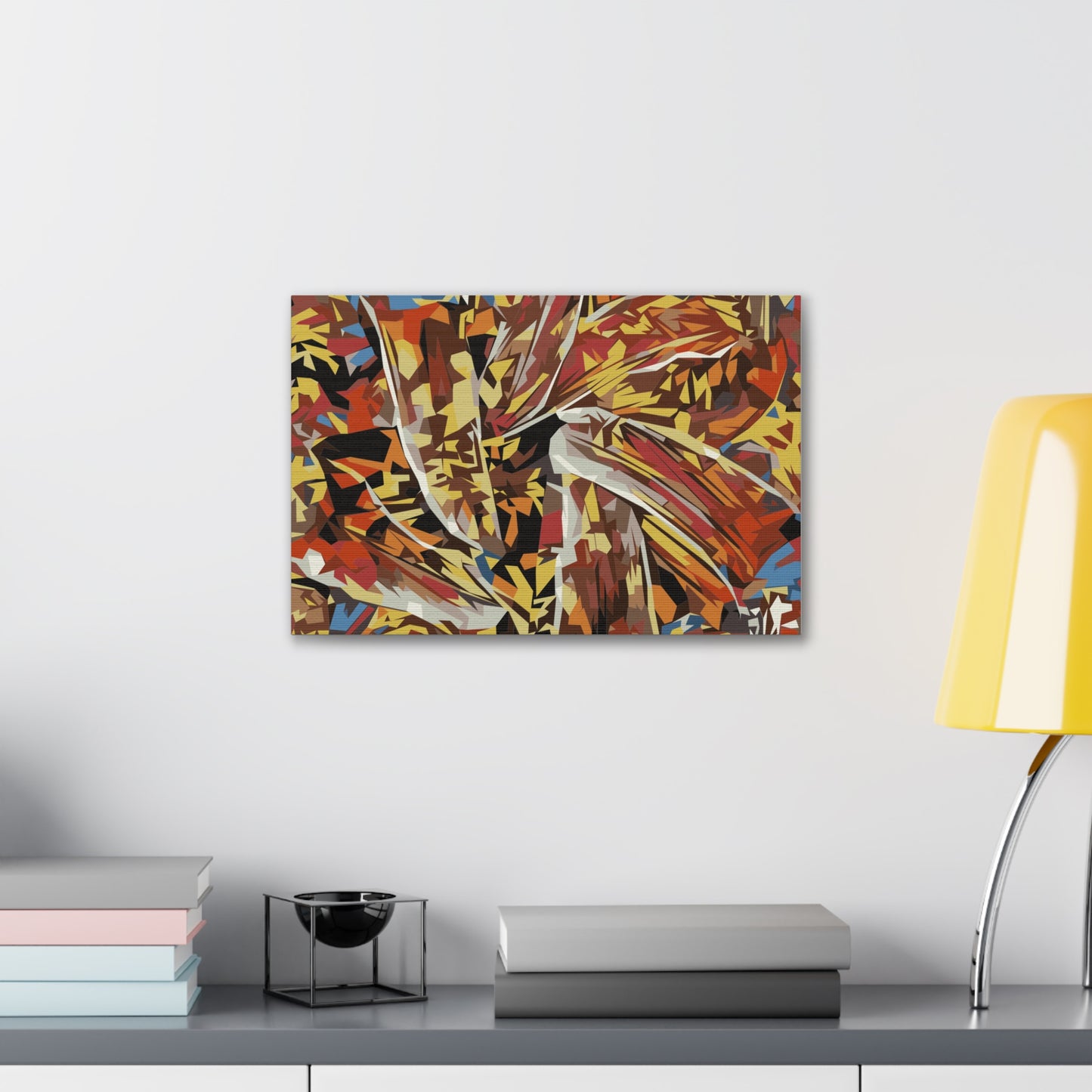 Abstract Floral Fiesta Canvas Gallery Wraps