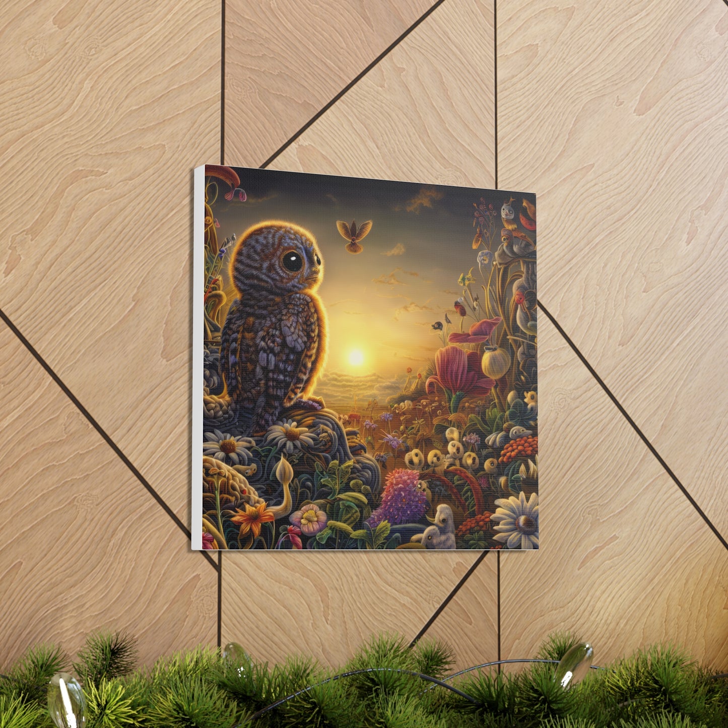 Ajax Owl - Canvas Wall Art