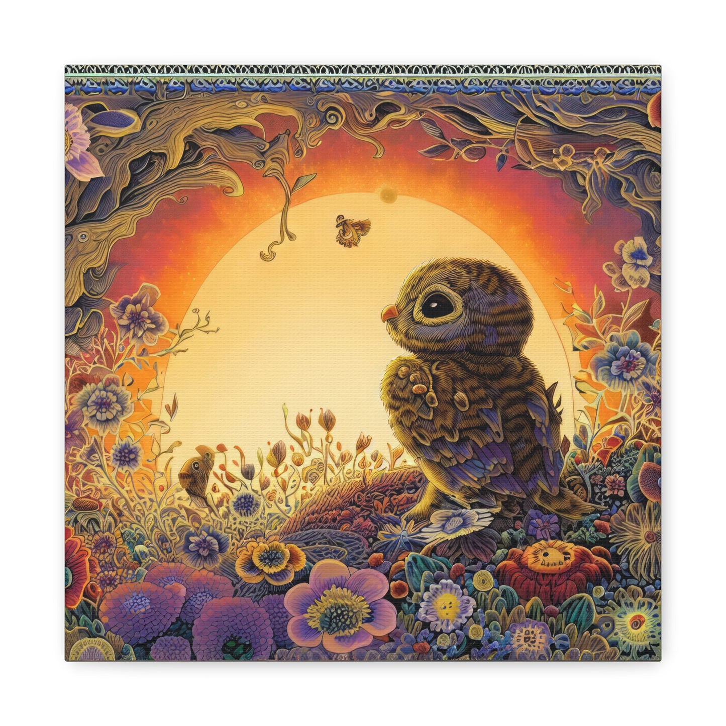 New York Owl - Canvas Wall Art