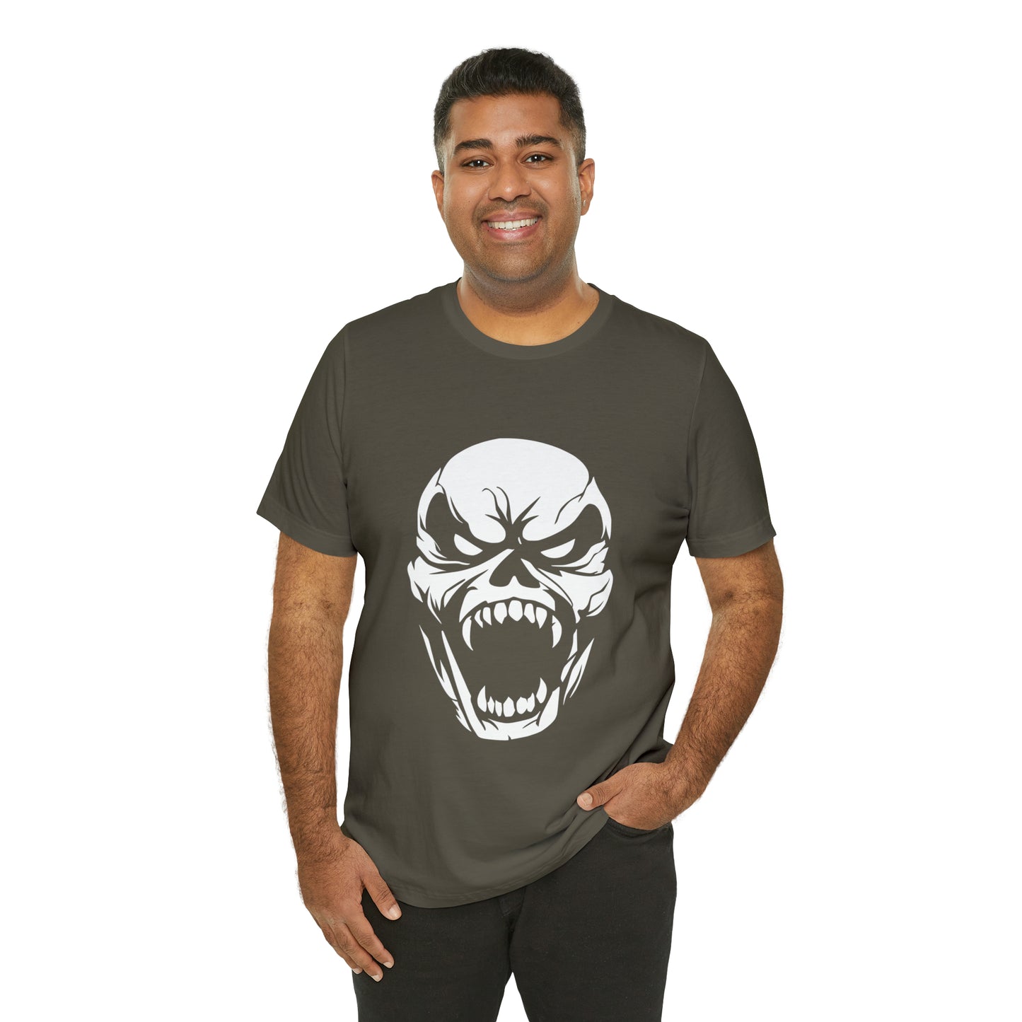 Wild Skull  Unisex Jersey Short Sleeve Tee