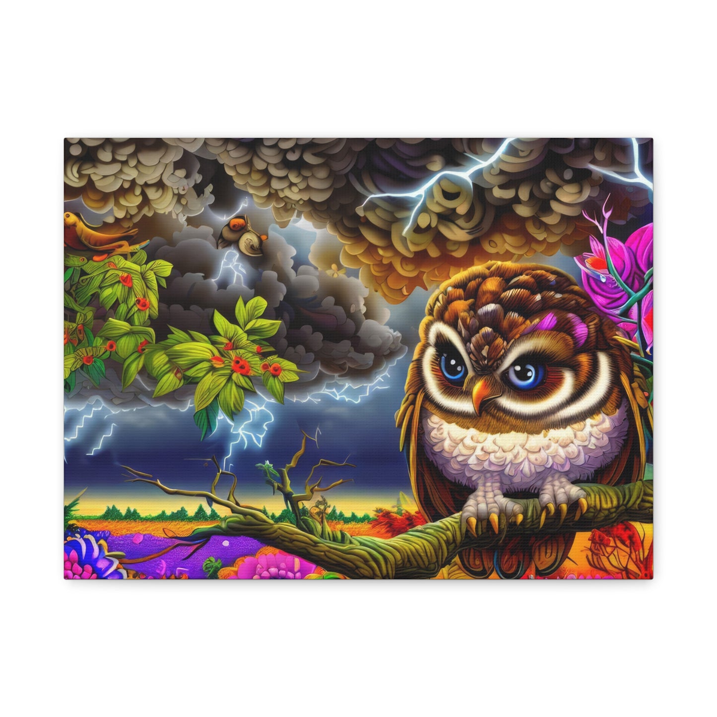 Louisiana Owl - Canvas Wall Art