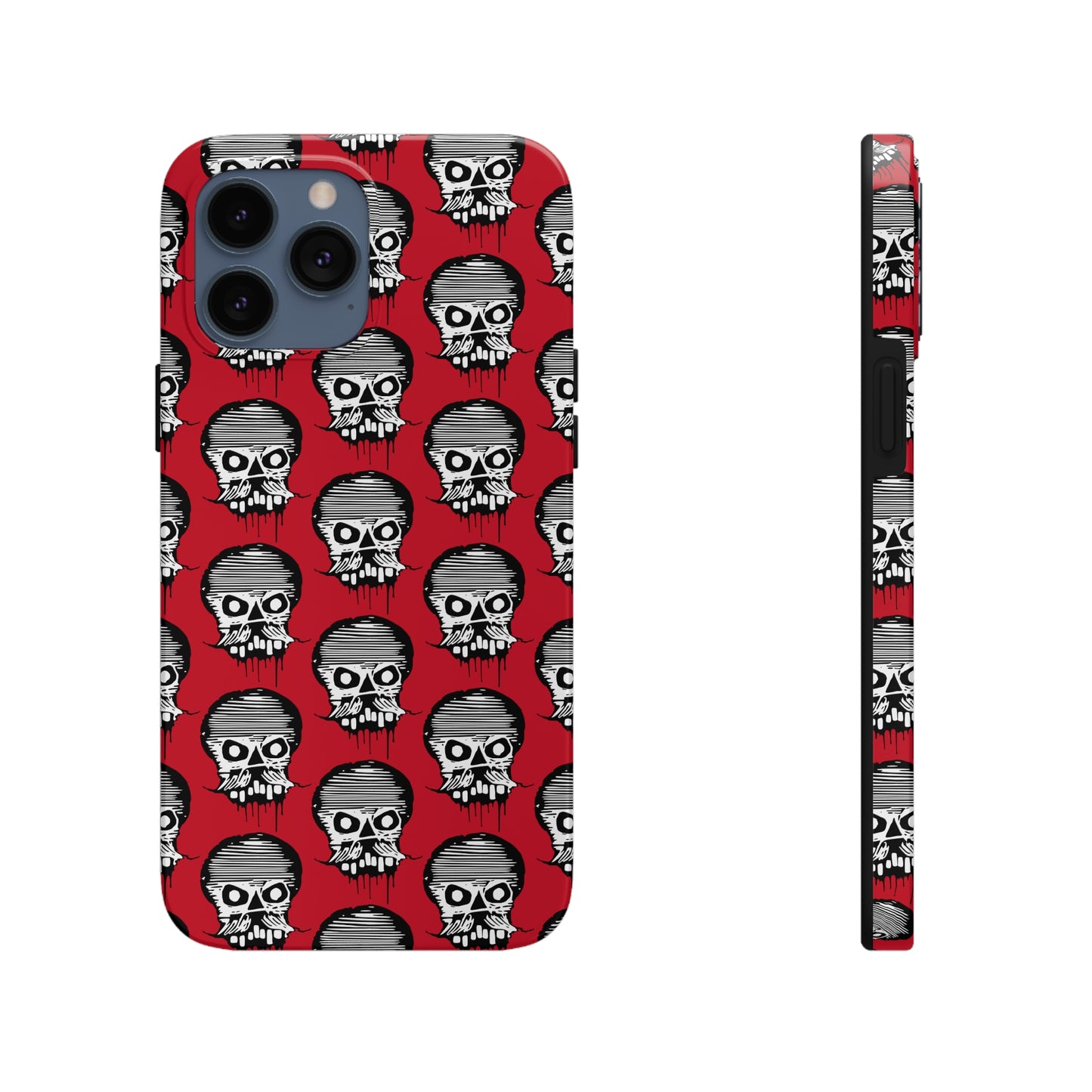 Skull Red Tough Phone Case