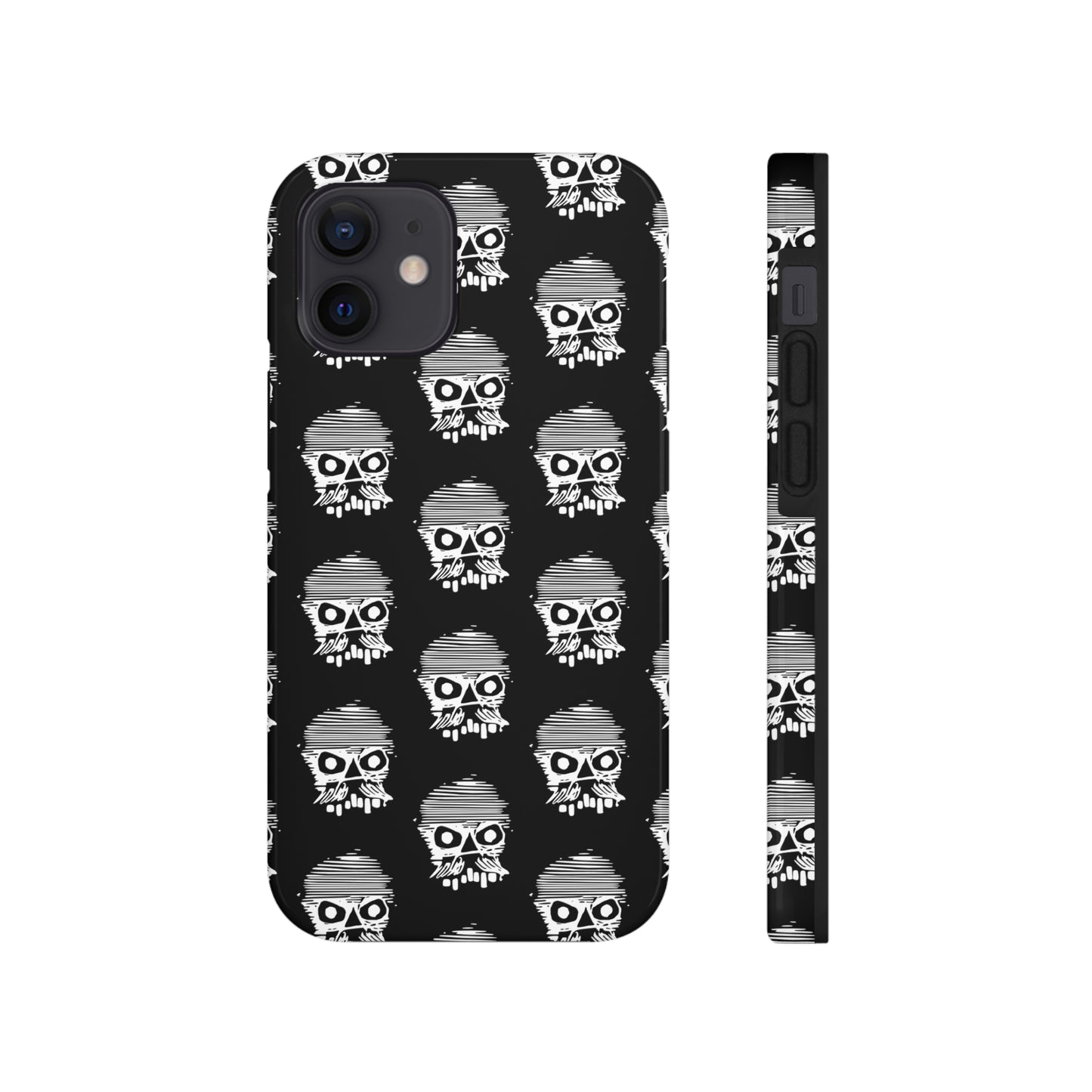 Skull Black Tough Phone Case