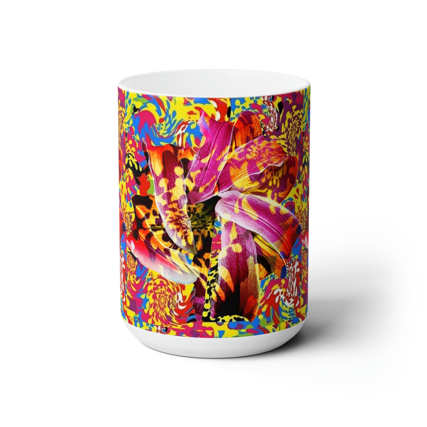 Floral Fiesta Large Mug 15oz