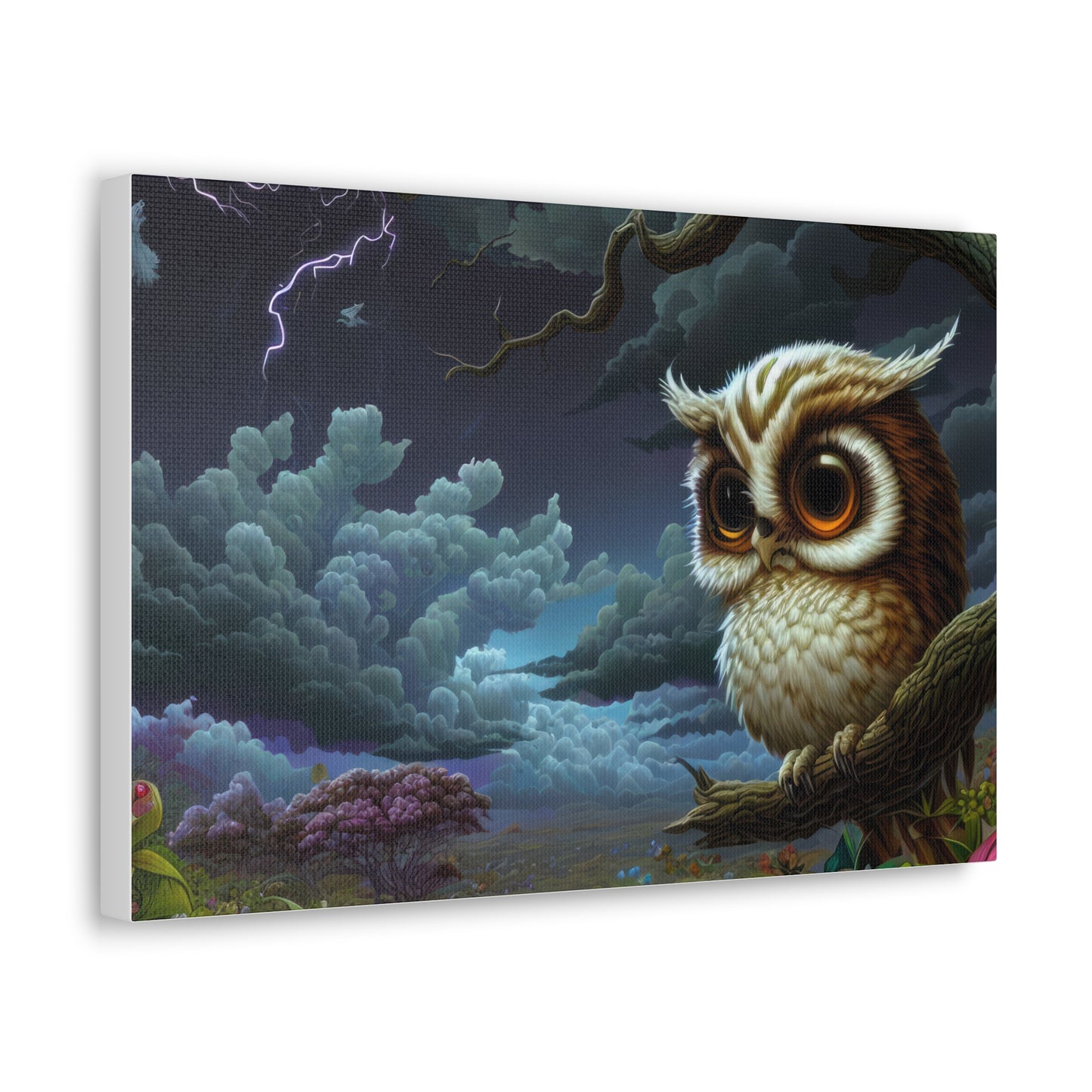 Iowa Owl  - Canvas Wall Art