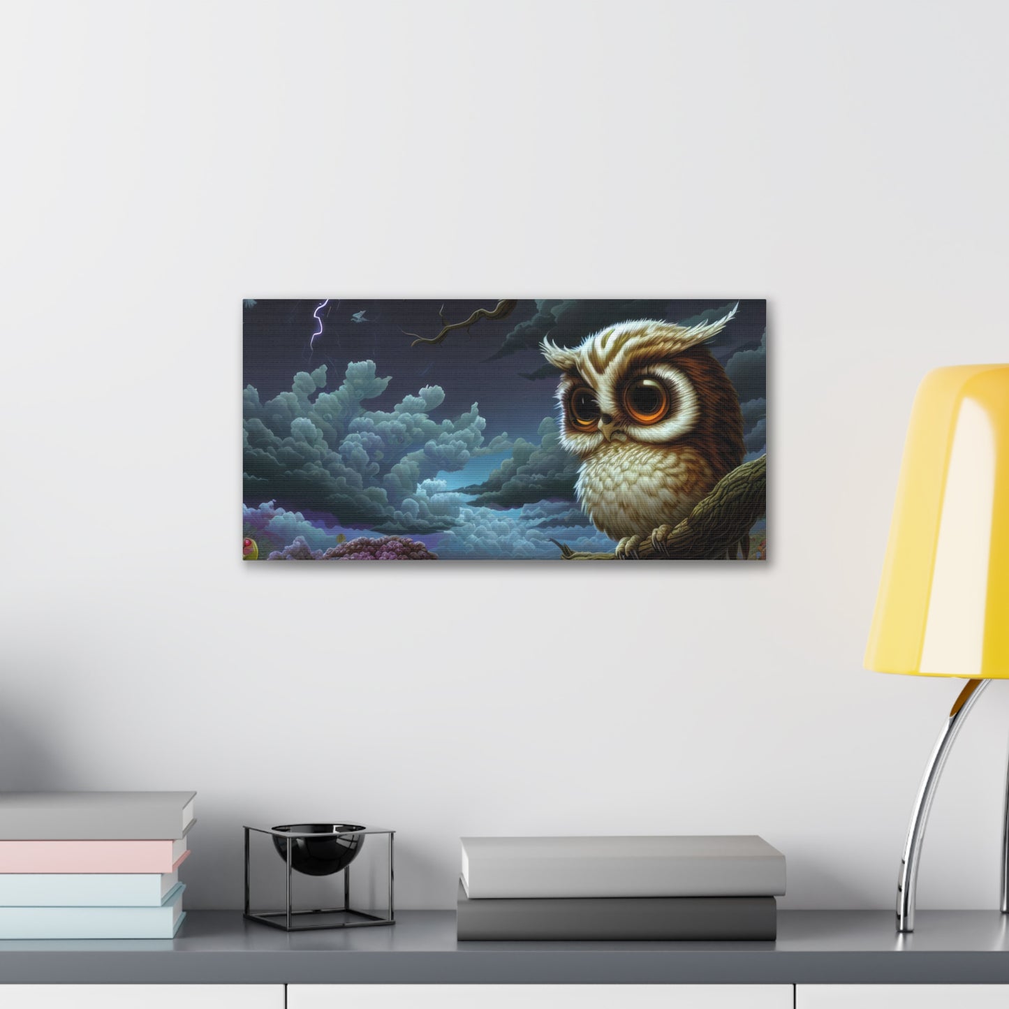 Iowa Owl  - Canvas Wall Art